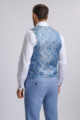 HM5 - Sky Blue Three Piece Suit